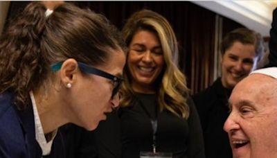 Paula Pareto, la atleta del siglo de la Argentina, y una emotiva y cómplice visita con el papa Francisco: "Esa sonrisa, esa mirada, esa paz"