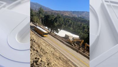 SR-150 in Santa Paula reopens following months-long closure due to mudslide