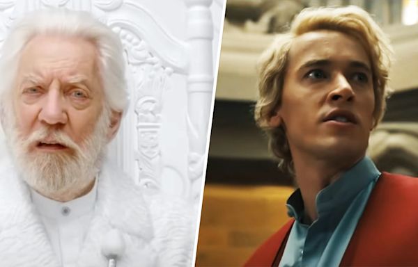 Tom Blyth says following in Donald Sutherland's 'Hunger Games' footsteps was 'honor of a lifetime'