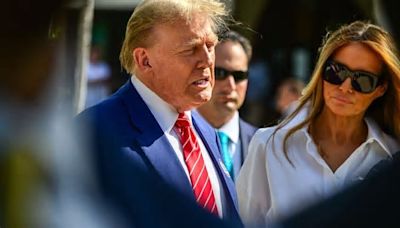 Melania Trump cree que el juicio a su marido es "una desgracia" para su campaña