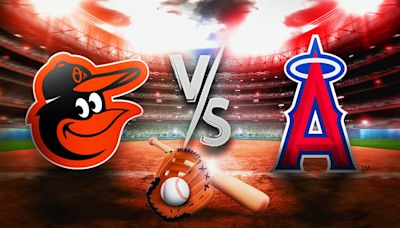 Orioles vs. Angels prediction, odds, pick, how to watch