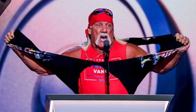 Hulk Hogan se desgarra las vestiduras en apoyo a Donald Trump