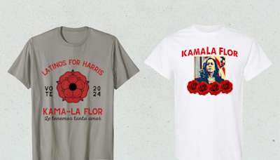 ‘Kama La Flor’: A Selena-Inspired Kamala Harris Shirt Has Hit the Internet
