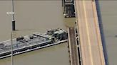 Barge hits bridge in Texas, causing oil spill, partial collapse - Boston News, Weather, Sports | WHDH 7News