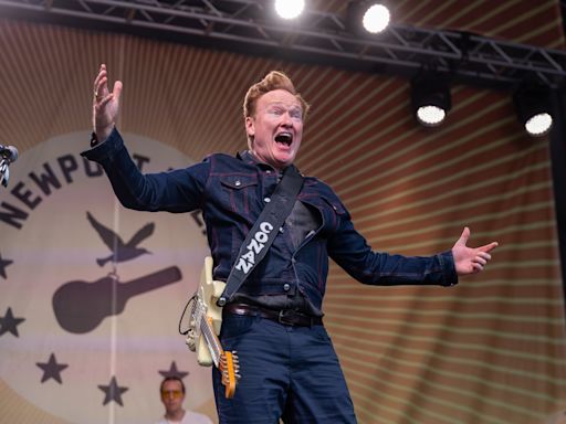 Conan O'Brien promised special guests to close out the Newport Folk Festival. Here's who came