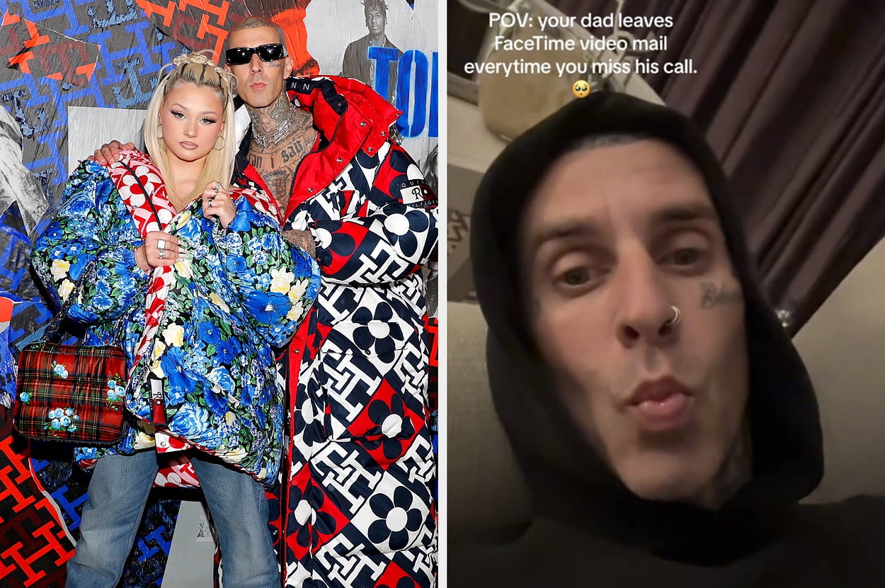 People Are Obsessed With Travis Barker's Adorable Video Messages He Sends To His Daughter Alabama Barker