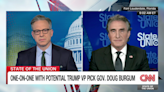 Burgum brushes off Trump comparing Biden admin to ‘Gestapo’ | CNN Politics