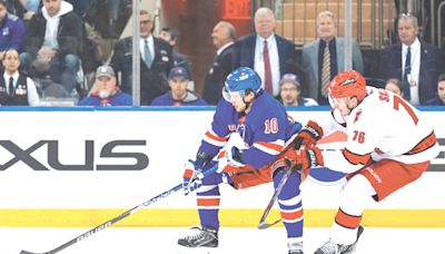 Carolina Hurricanes look to improve special teams tonight in Game 2 of NHL playoff series at New York Rangers