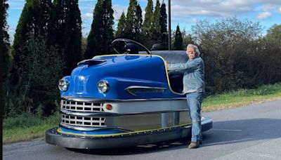 Pennsylvania man builds street-legal bumper car