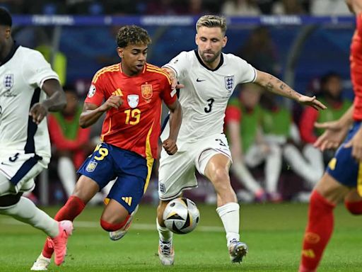 Heartbreak for Luke Shaw and England as they suffer loss at the hands of Spain in Euro 2024 final