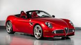 Car of the Week: This Rare 2009 Alfa Romeo 8C Spider Is Heading to Auction