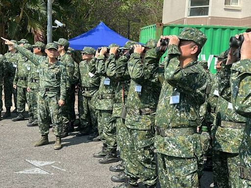 頭一遭！南投縣後備軍人教召中興新村登場 引起民眾側目