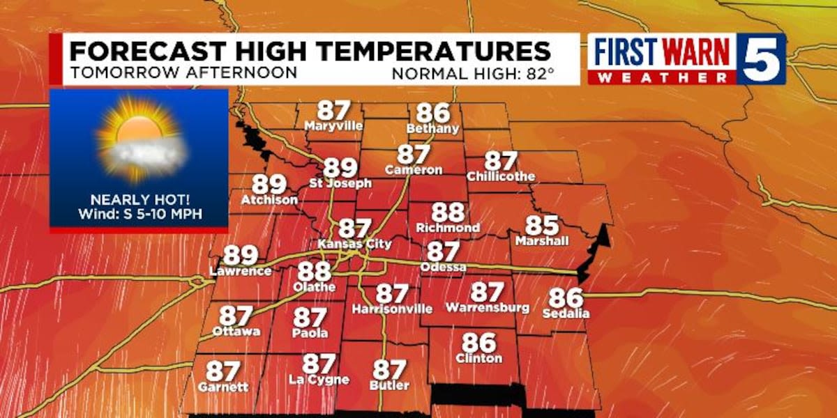 FIRST WARN FOREACST: New data reveals increased chance for rain and storms Friday night