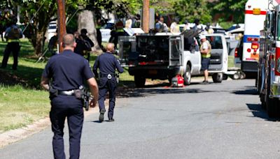 4 law enforcement officers were killed in shooting at a home in Charlotte, North Carolina. 4 other officers are hospitalized