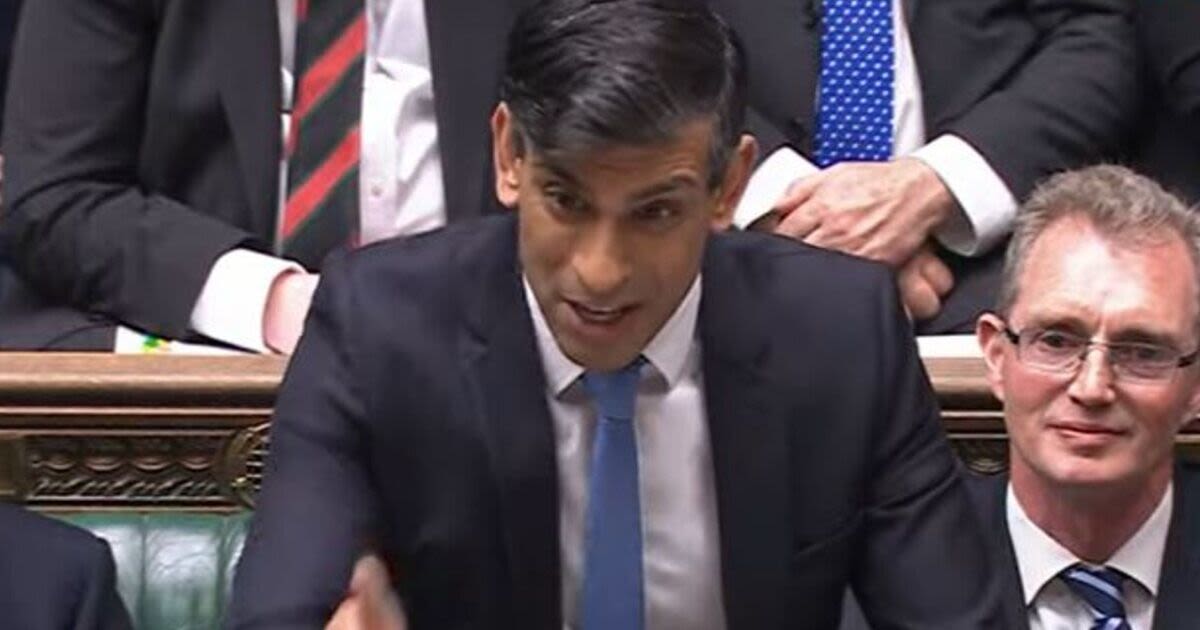 Commons erupts as Rishi Sunak makes PMQs dig over Angela Rayner police probe