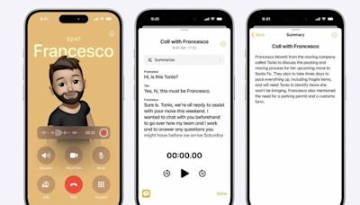 蘋果 iPhone 將內建通話錄音！2 機型還能轉成逐字稿 - 自由電子報 3C科技