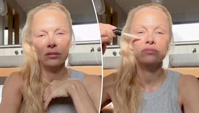 Makeup-free Pamela Anderson drops her skincare routine — and it only costs $120