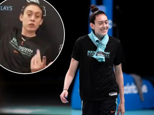 Breanna Stewart has hilarious response to WNBA charter news after high-fiving fellow Liberty star