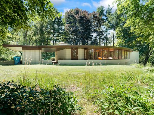 A Frank Lloyd Wright Usonian Home Lists for $1.85 Million in Michigan