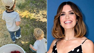 Mandy Moore Shares Highlights from Her Sons' Cherry Picking Adventure: 'A Sweet Success'