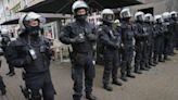 German police intervene to stem clashes between England and Serbia fans ahead of Euro 2024 match