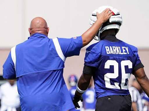 Saquon Barkley Reveals He Received Unexpected Greeting from Former Giants Head Coach Brian Daboll