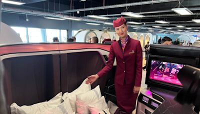 Qatar Airways hat die beste Business Class der Welt geupdatet: So sieht es in der neuen QSuite aus