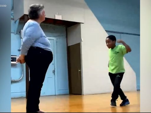 Philadelphia teacher, student at Deep Roots Charter School in Kensington go viral for 'veggie dance' battle