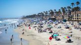 How warm will it be on Memorial Day in San Diego County?