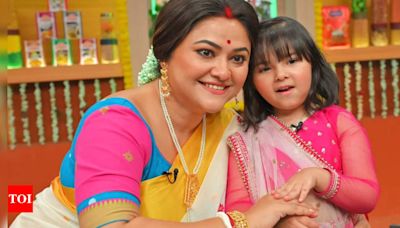 Rannaghar mother-daughter special: Kiah makes her TV debut; Koneenica Banerjee cooks daughter’s favourite dish - Times of India