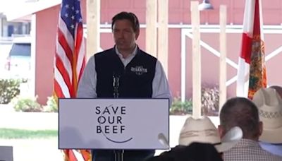 Gov. DeSantis signs sweeping agriculture bill prohibiting sale of lab-grown meat in Florida