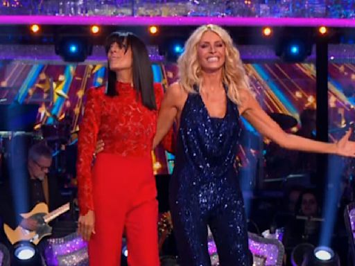 Strictly's Tess Daly wows in a revealing glittering bodysuit