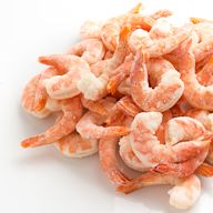 Shrimp that has been frozen to preserve freshness. Convenient for long-term storage and meal planning. Maintains the quality of shrimp, making it a versatile option for various recipes when properly thawed and cooked.