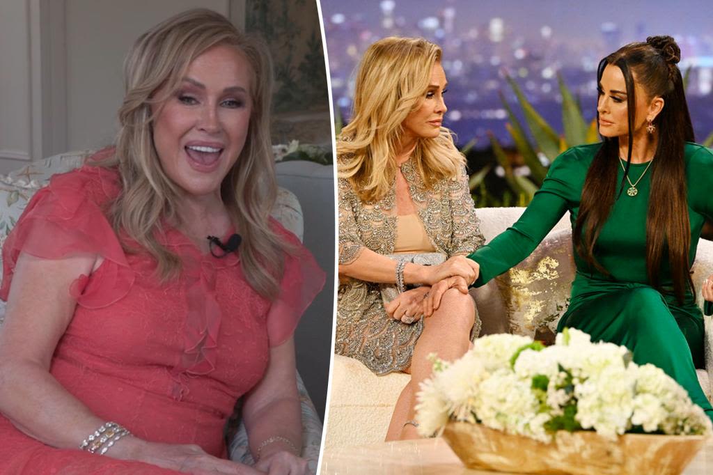 Kathy Hilton dishes on filming ‘RHOBH’ with sister Kyle Richards after reconciliation: ‘I’m on my Ps and Qs’