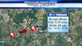 NWS confirms EF-1 tornado touched down near Corbin, Kentucky