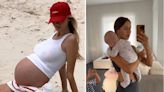 An influencer denied accusations that she edited her post-pregnancy 'transformation' pictures: 'I've been the most vulnerable I've ever been'