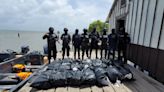 Capturan a tres colombianos con 500 kilos de cocaína en el mar Caribe
