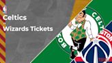 Celtics vs. Wizards Tickets Available – Sunday, April 14