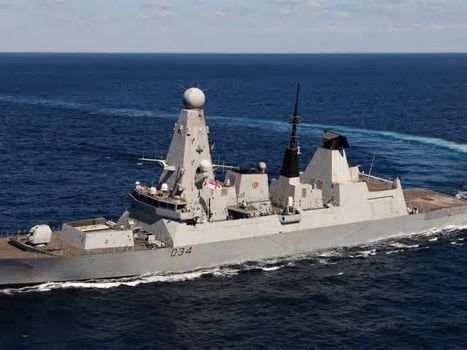 A UK destroyer scored the Royal Navy's first missile kill since the Gulf War, when one of its warships pulled off another historic first