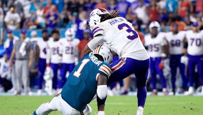 Tua Tagovailoa suffers another concussion from hard hit in 31-10 loss to Bills