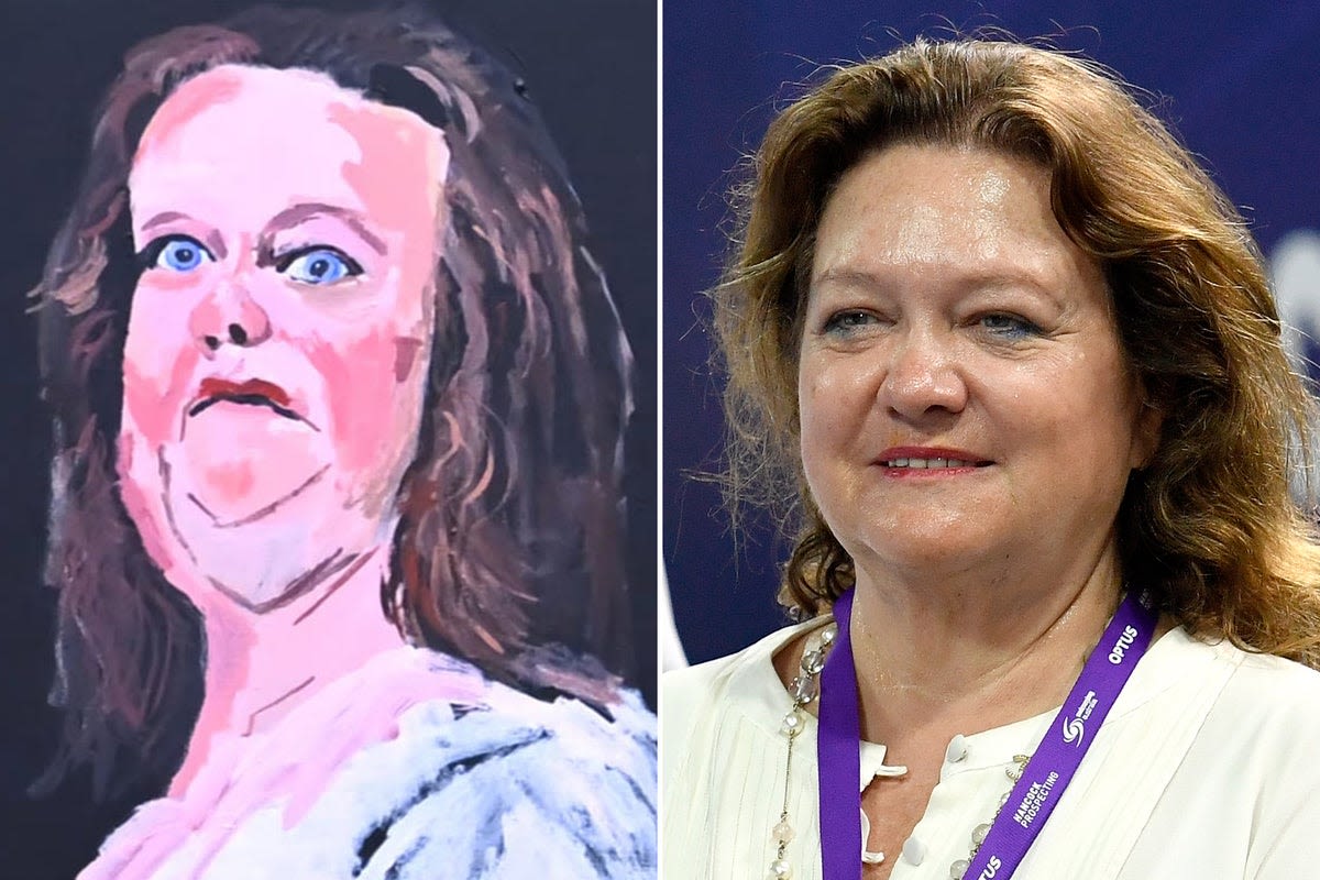 Australia’s richest woman demands national gallery remove unflattering portrait