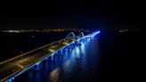 Pensacola Bay Bridge lights will display Christmas pattern for the first time this week