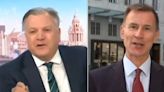 Jeremy Hunt Rages As Ed Balls Calls Out 'Unprecedented' Spending Under Tory Government