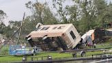 See photos and videos of tornado destruction in Moss Point, Mississippi