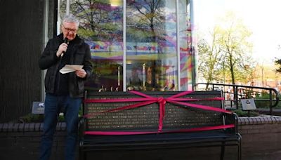 Buzzcocks frontman memorial bench unveiled