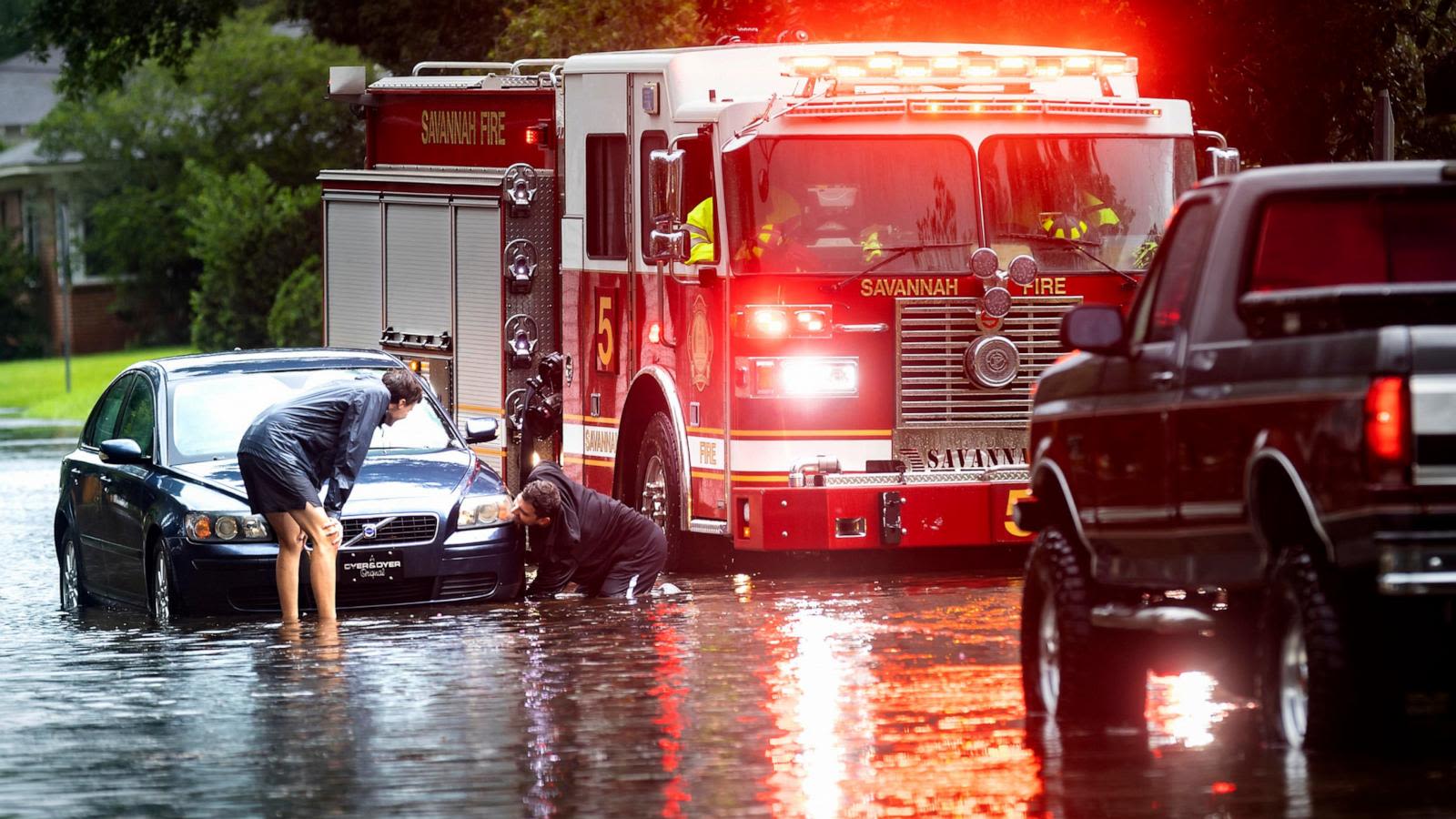 Tropical Storm Debby live updates: 5 killed, dangerous flooding ongoing