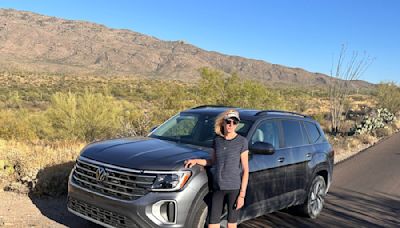 Sunday Drive: Saguaros and desert in the Volkswagen Atlas
