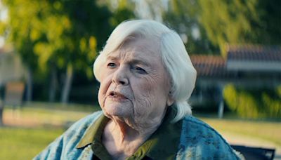 Watch June Squibb, 94, ram the late Richard Roundtree with a motorized scooter in 'Thelma' clip