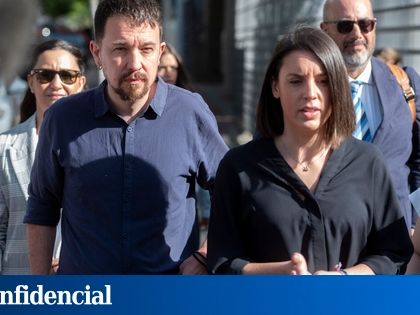 Insultos y amenazas a Irene Montero y Pablo Iglesias a su llegada a los juzgados: "Sois unos miserables"