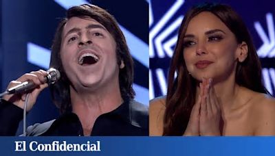 David Bustamante gana la gala 2 de 'Tu cara me suena' con una imitación de Nino Bravo que rompe a Chenoa